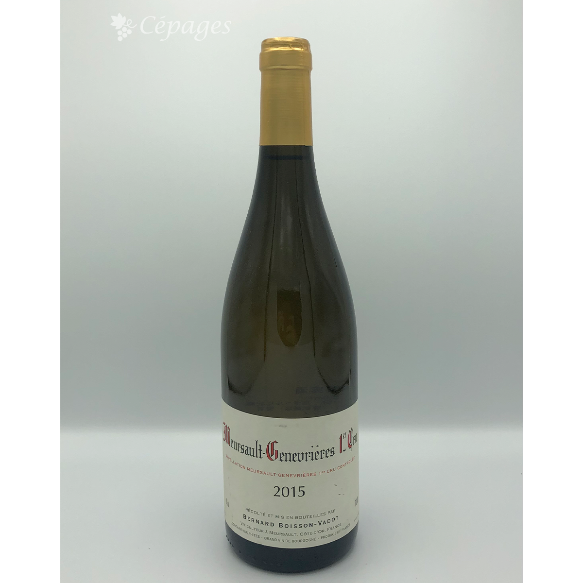 Domaine Boisson Vado Meursault Premier Cru Geniverières 2015