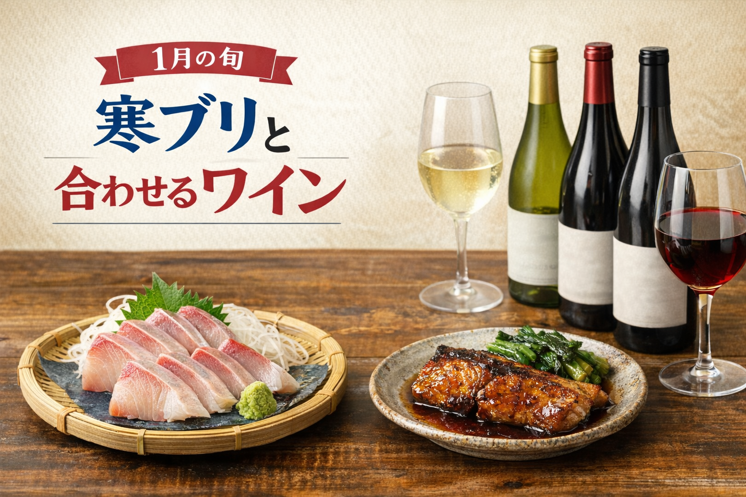 1月のごちそう「寒ブリ」に、実はワインがよく合う理由