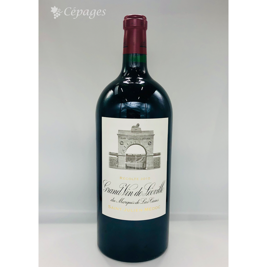 Chateau Leoville Las cases Jeroboam (5L) 2010 Saint-Julien