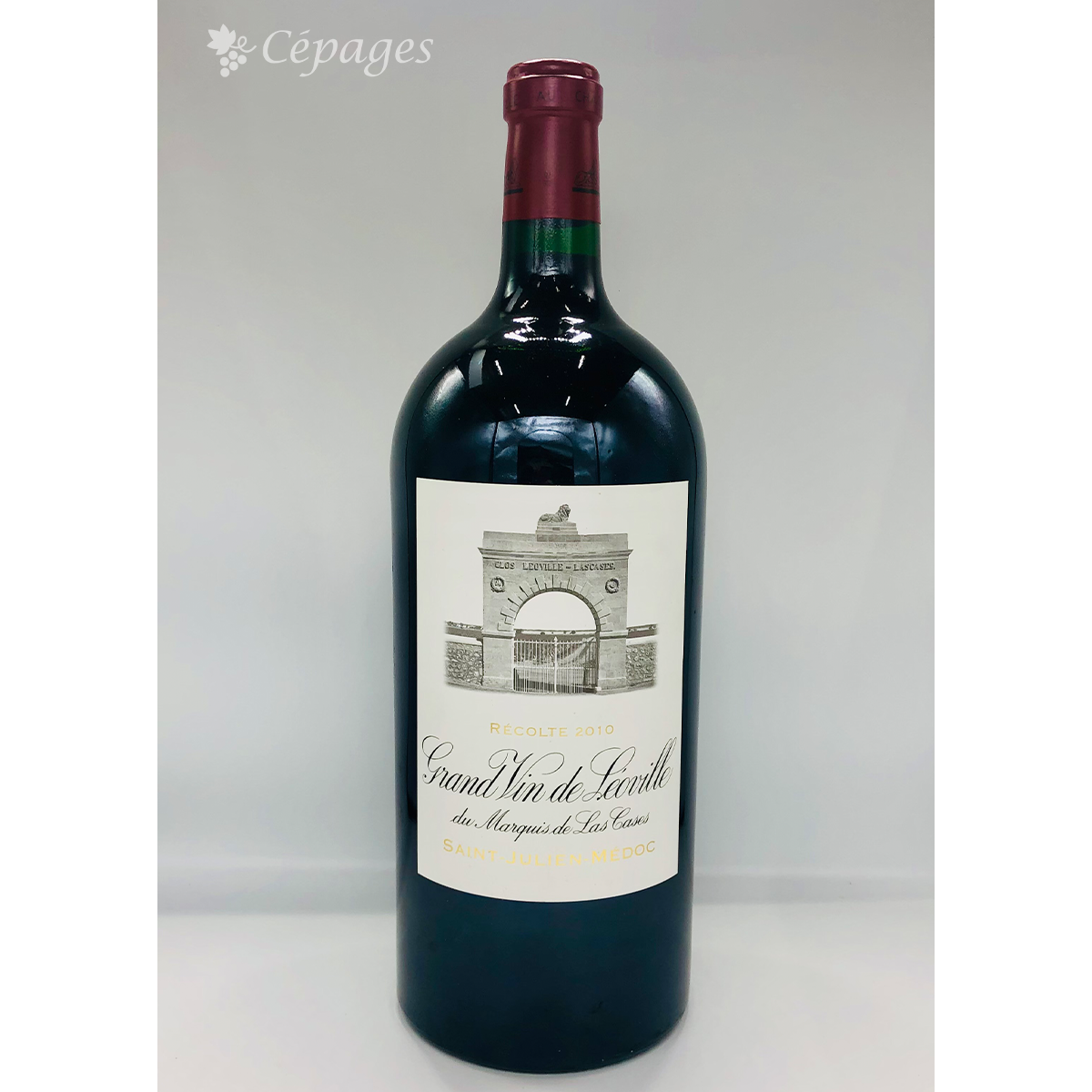Chateau Leoville Las cases Jeroboam (5L) 2010 Saint-Julien