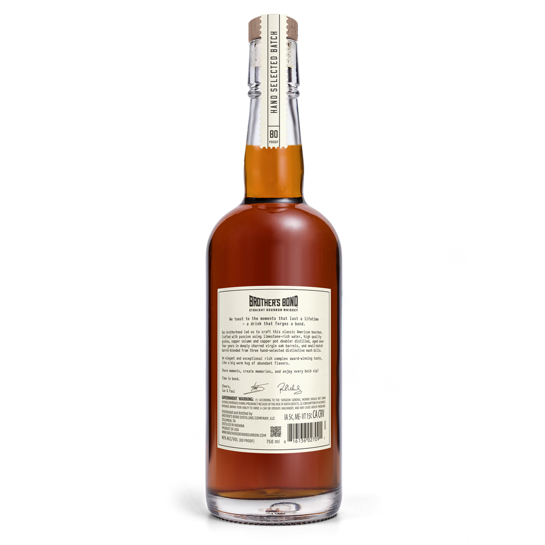 ストレート・バーボン　750ml　ブラザーズ・ボンド