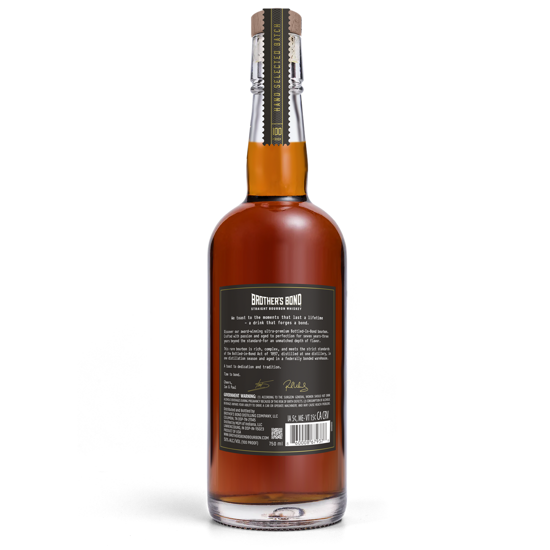 ボトルド・イン・ボンド 7年熟成　750ml　ブラザーズ・ボンド