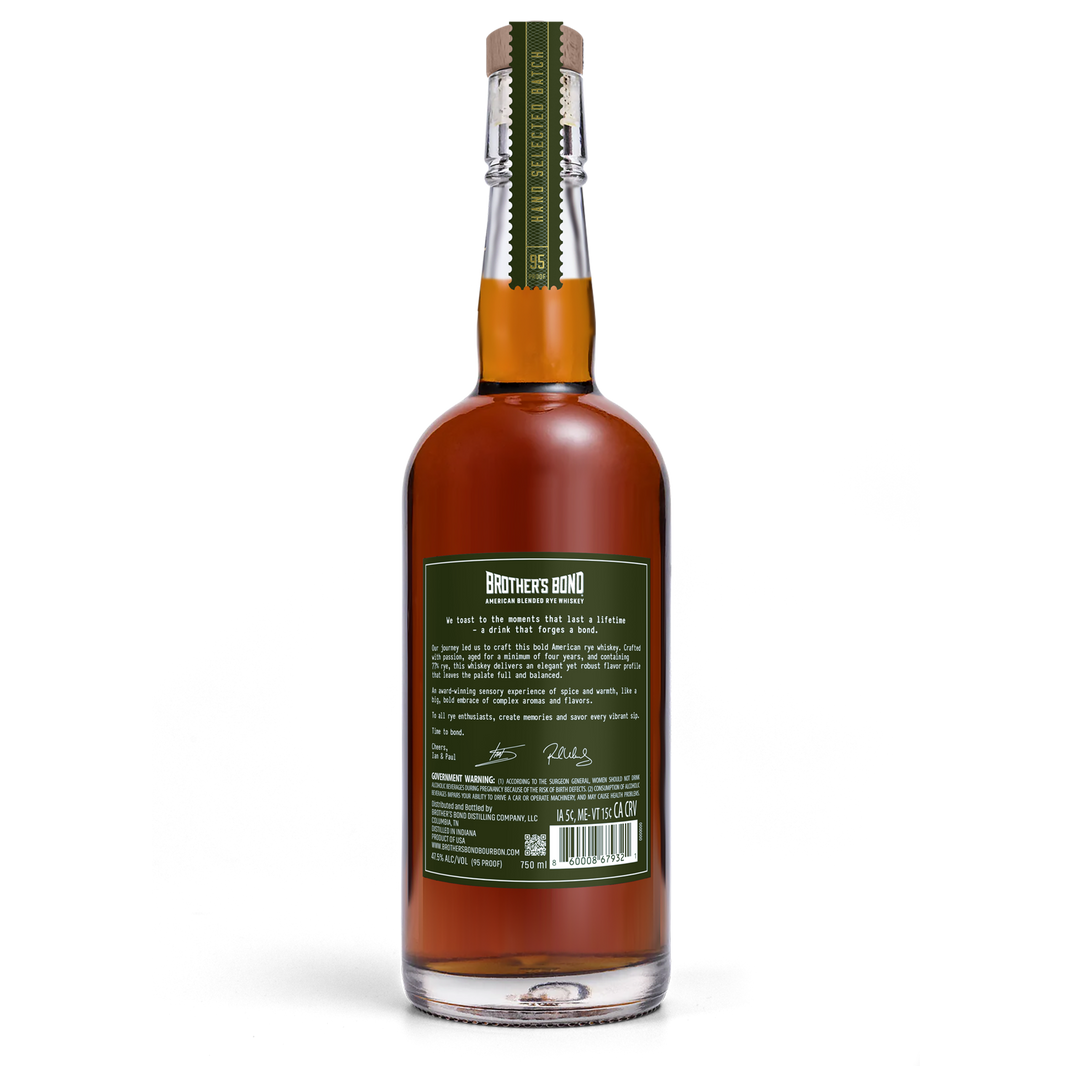 American Blended Rye Whisky 750ml Brother's Bpnd