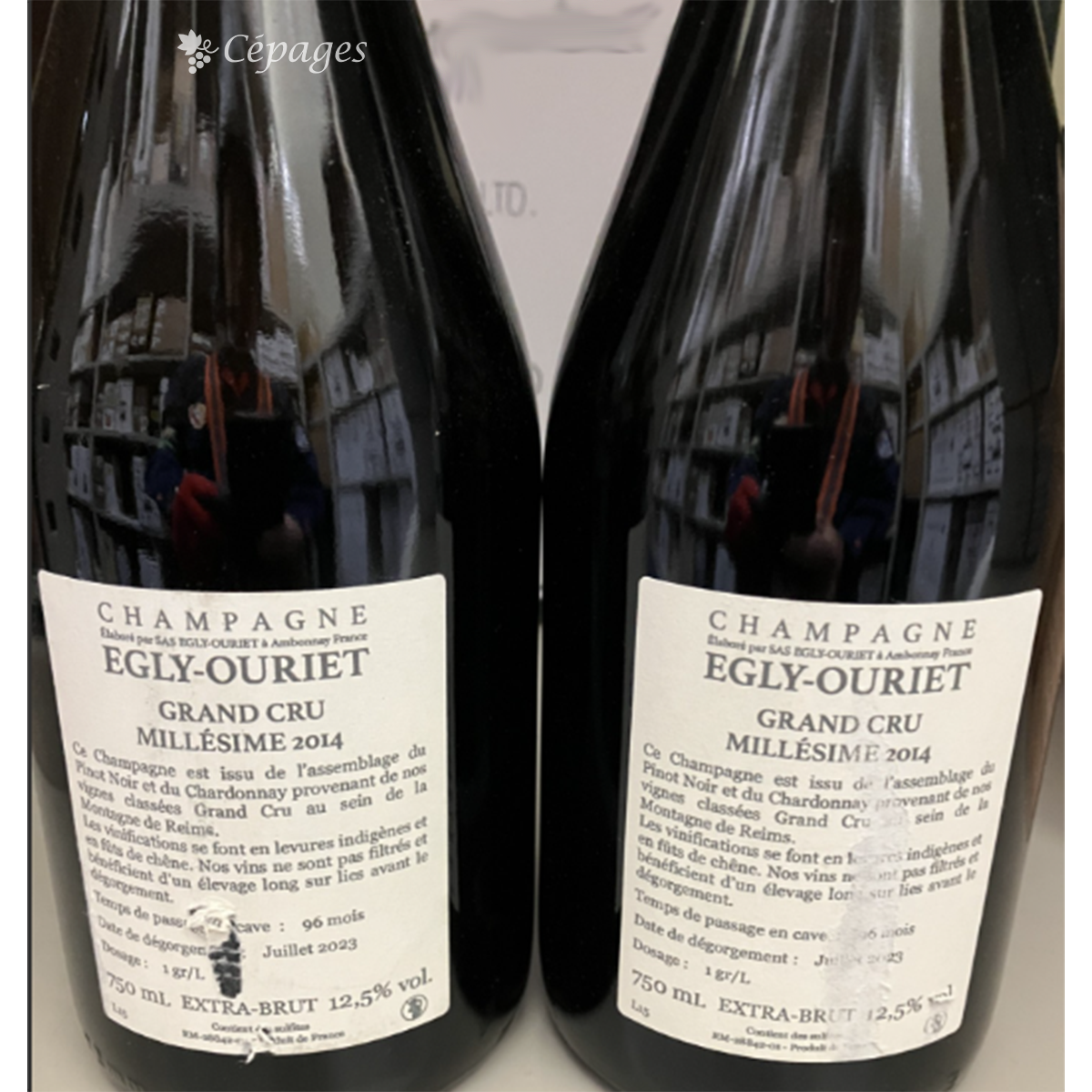 Egly Ouriet Millesime 2014 Grand Cru