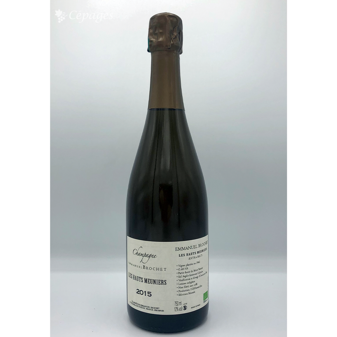 レ・ゾー・ムニエ 2015 エマニュエル・ブロシェ