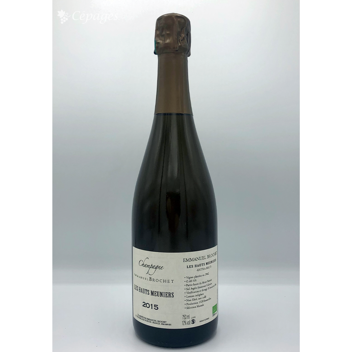 レ・ゾー・ムニエ 2015 エマニュエル・ブロシェ