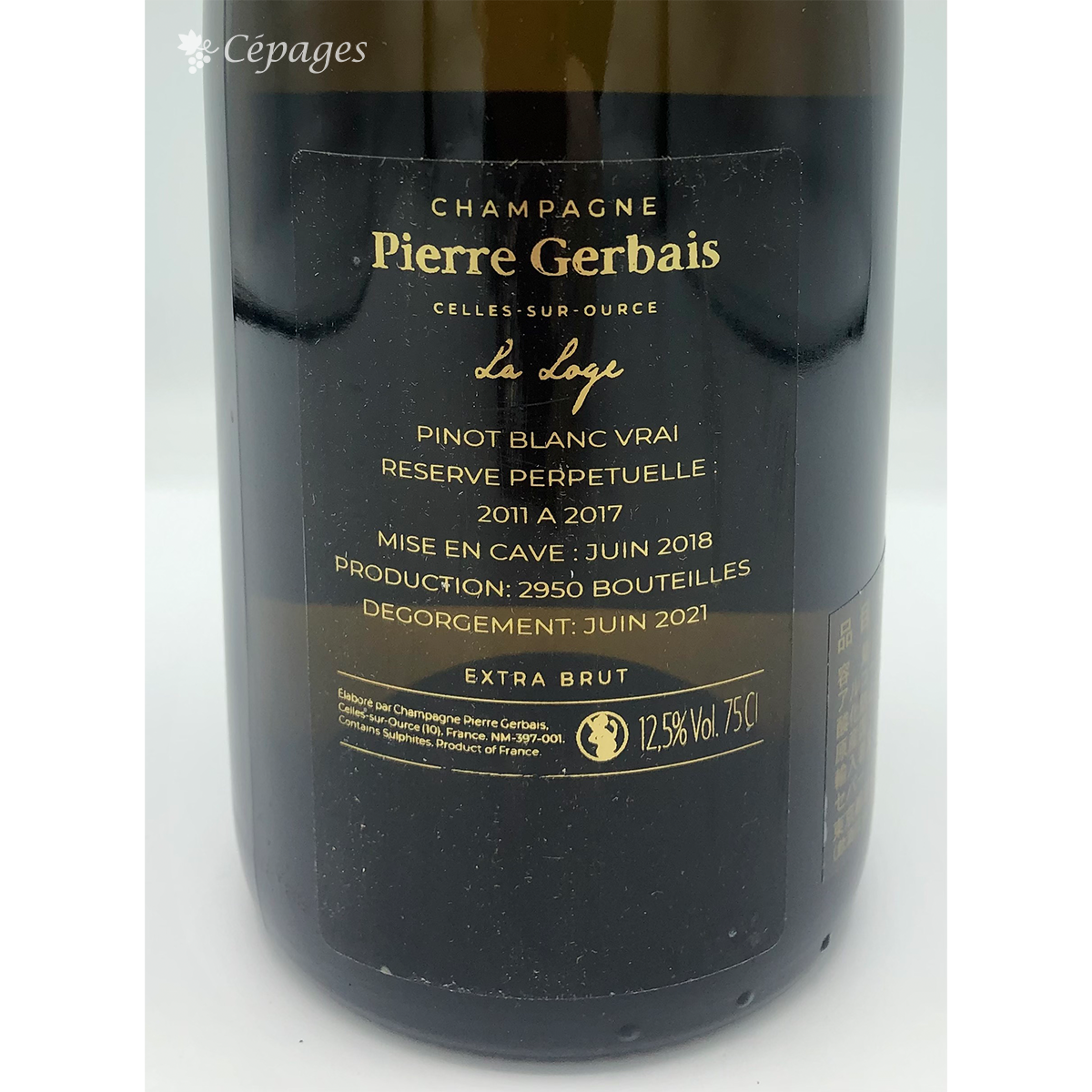 La Loge NV Champagne Pierre Gerbais