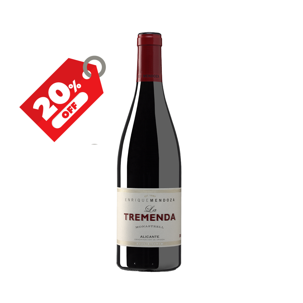 アリカンテ　ラ・トレメンダ　ティント　2019 　ボデガス・エンリケ・メンドーサ