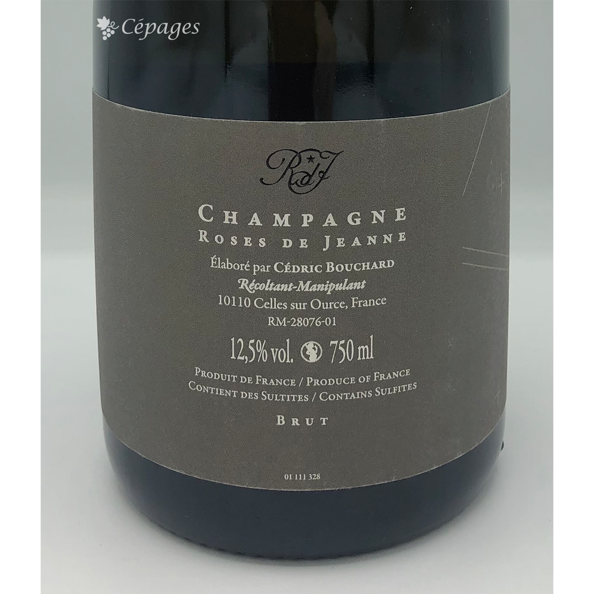 La Bollorée 2019 Champagne Rose de Jeanne (Cedric Bouchard)