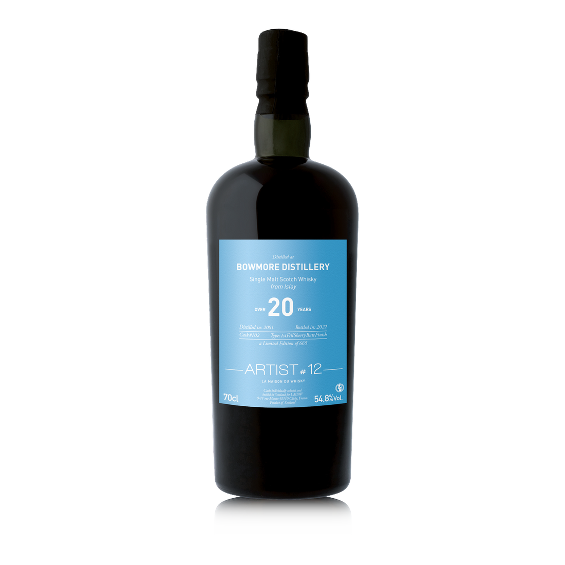 Bowmore Artist #12 Over 20 Years Old 2001 700ml 54.8%