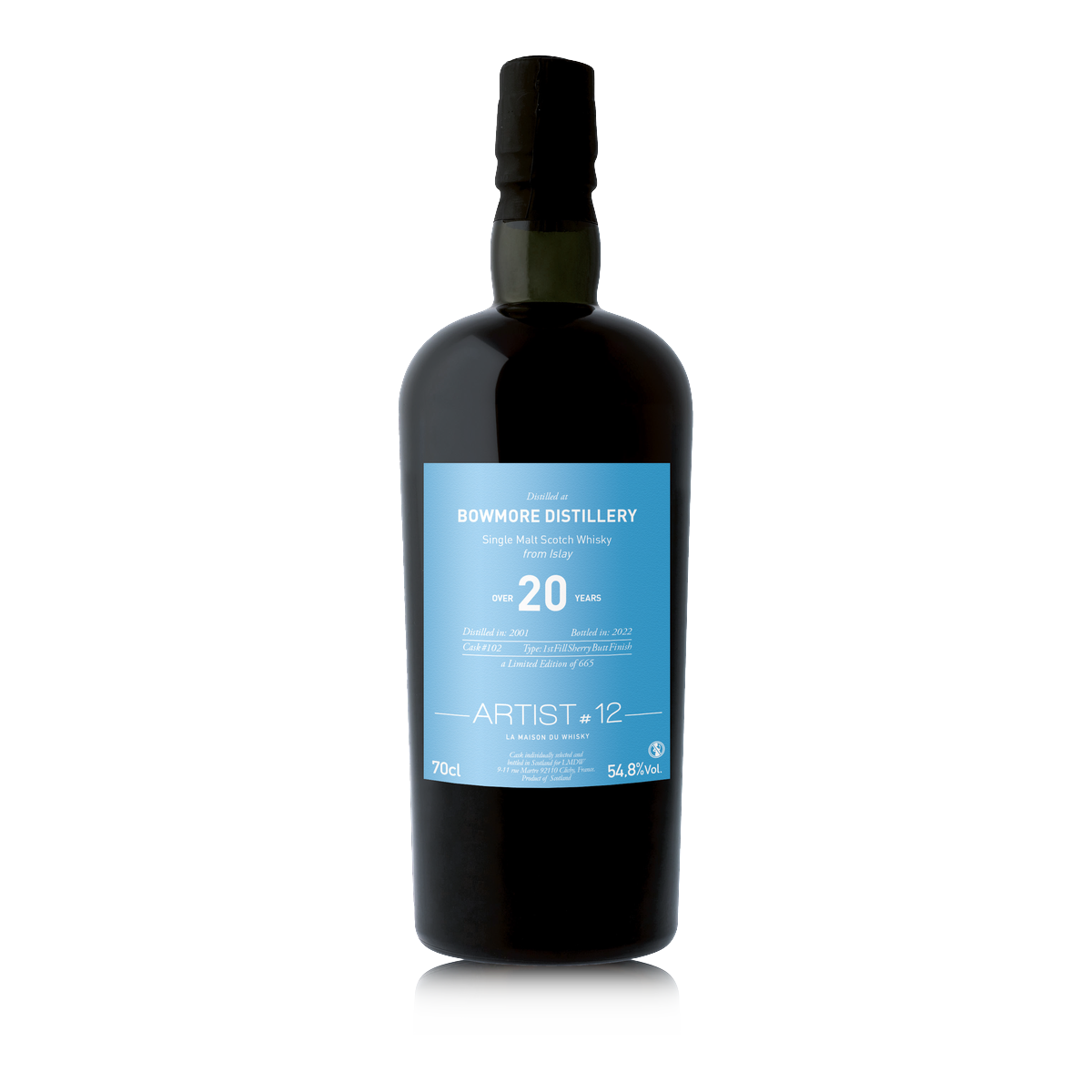ボウモア アーティスト #12 20年超 2001 700ml 54.8%