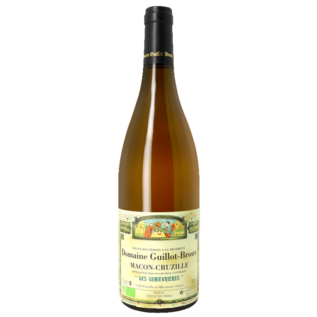 Macon Crusilles Les Genievrières Blanc 2020 Domaine Guyot-Ble