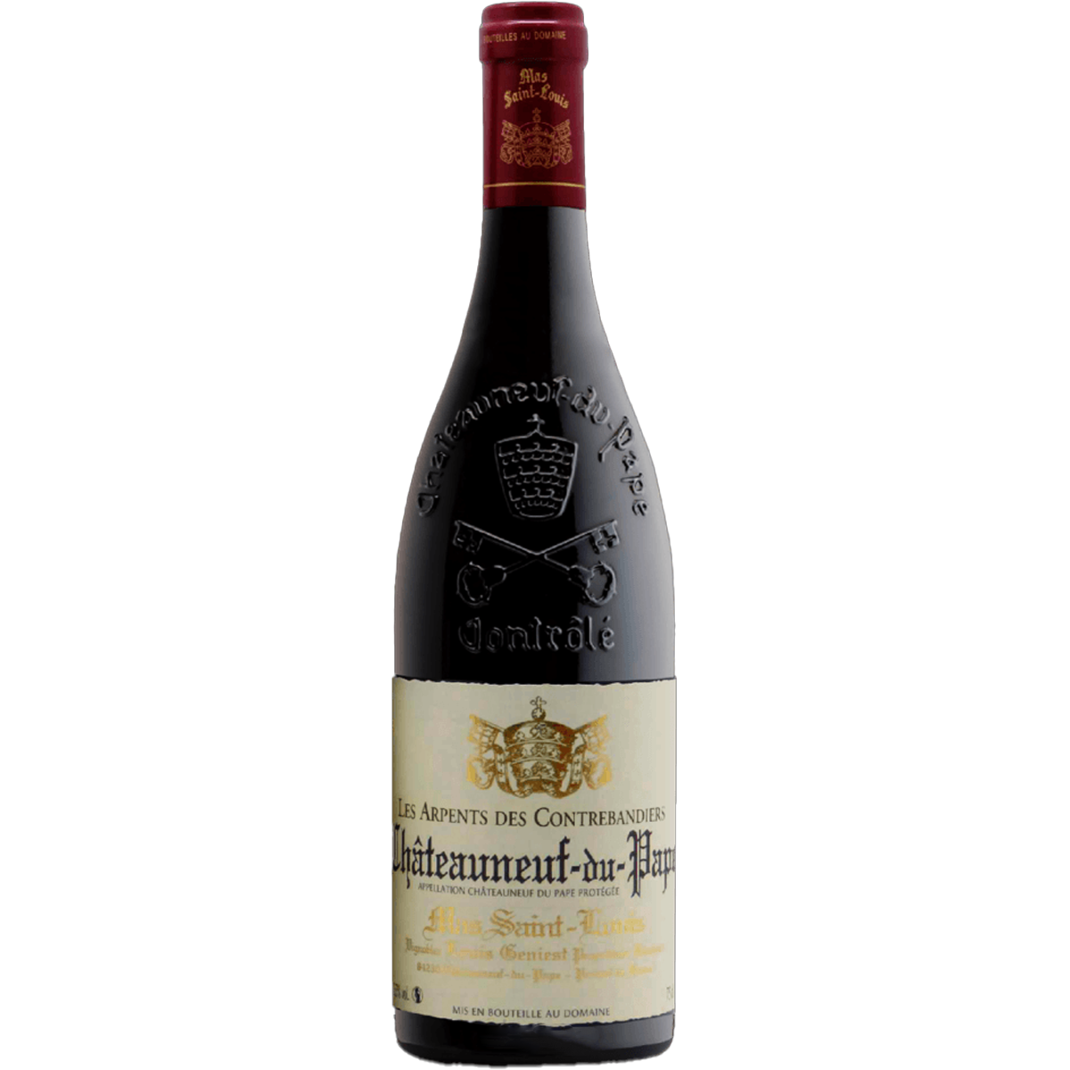 Châteauneuf-du-Pape - Les Arpents des Contrebandiers 2017 Mas Saint Louis