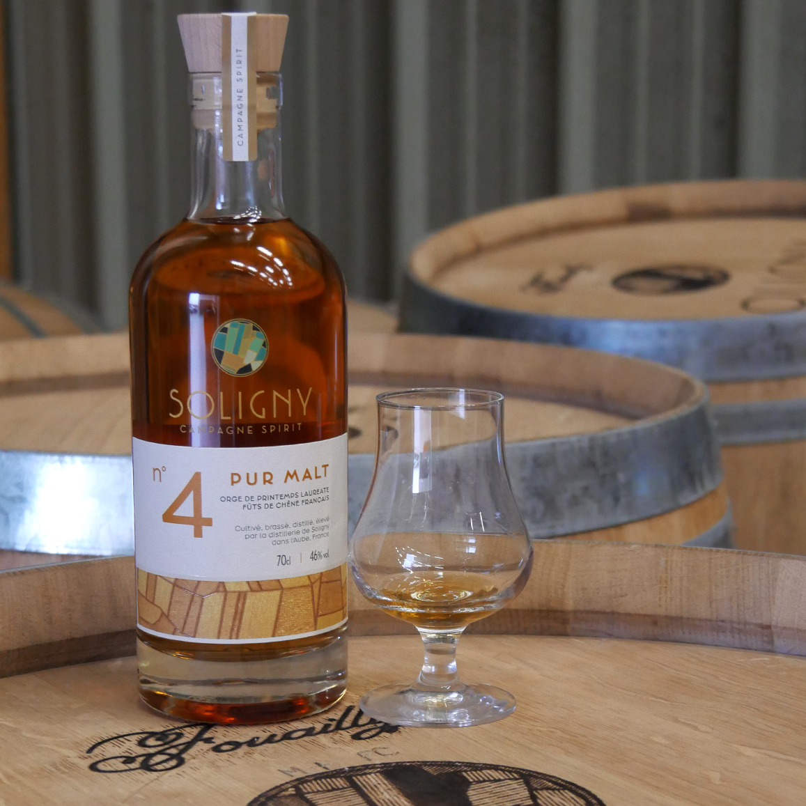 Eau de Vie Pure Malt Le Champ du Coq No.4 -