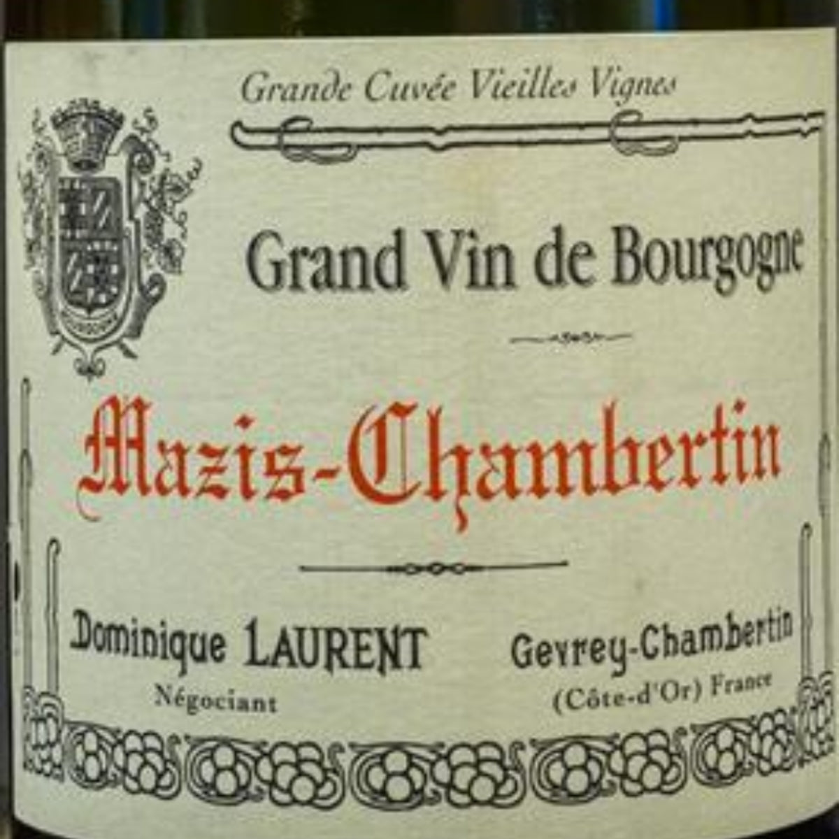 Mazis-Chambertin Grand Cru 1993 Domaine Dominique Laurent